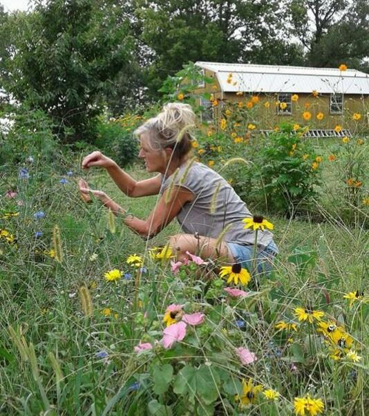 Peace Love and Flowers Roller