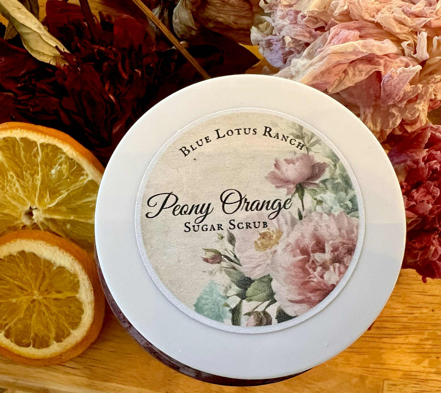Peony Orange Sugar Scrub